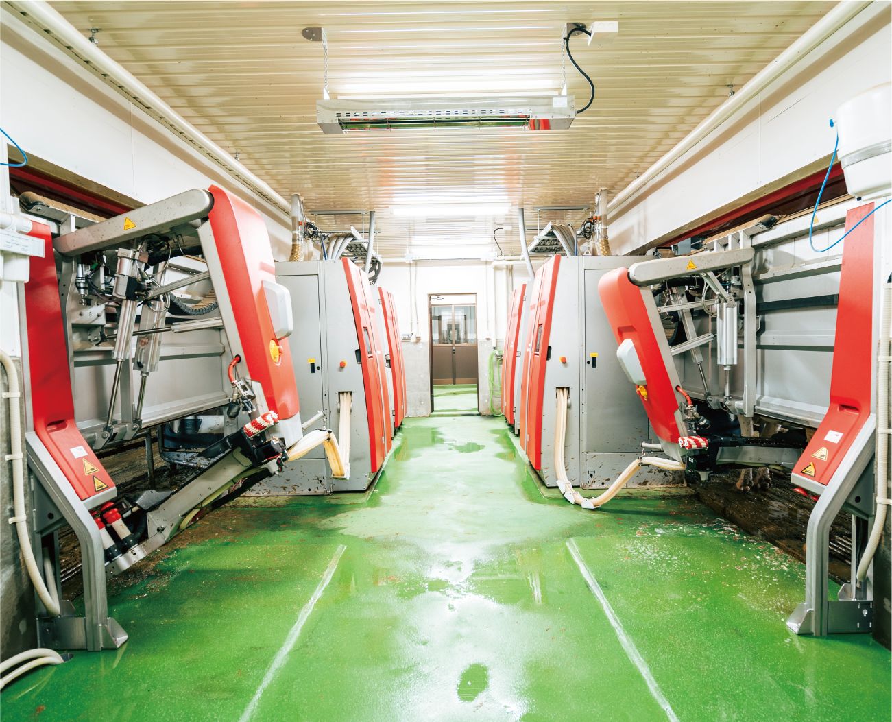 牧場内の設備の写真